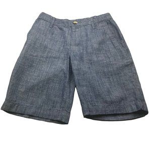 Wonder Nation Boy's Size 8 Adjustable Waist Flat Front Shorts Blue New With Tags